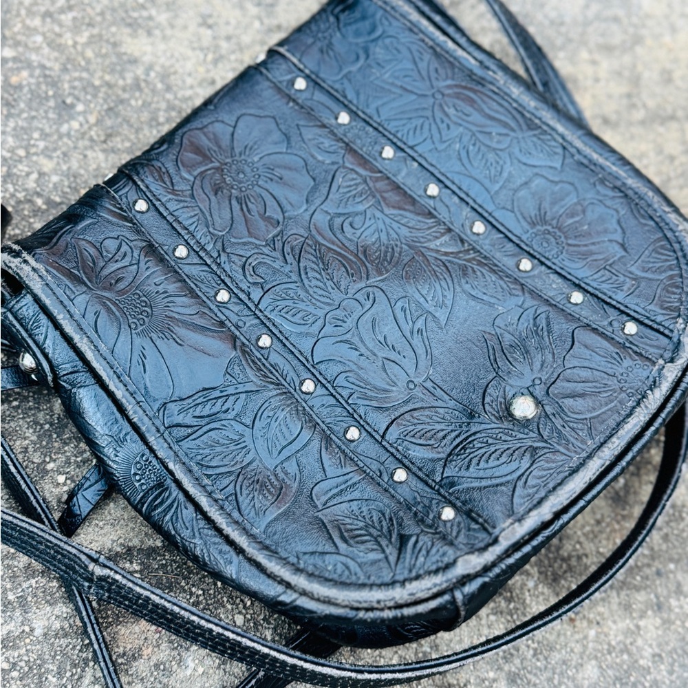 Vintage Leather Concealed Carry Purse